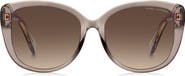 Marc Jacobs 57mm Gradient Cat Eye Sunglasses