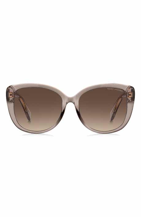 57mm Gradient Cat Eye Sunglasses