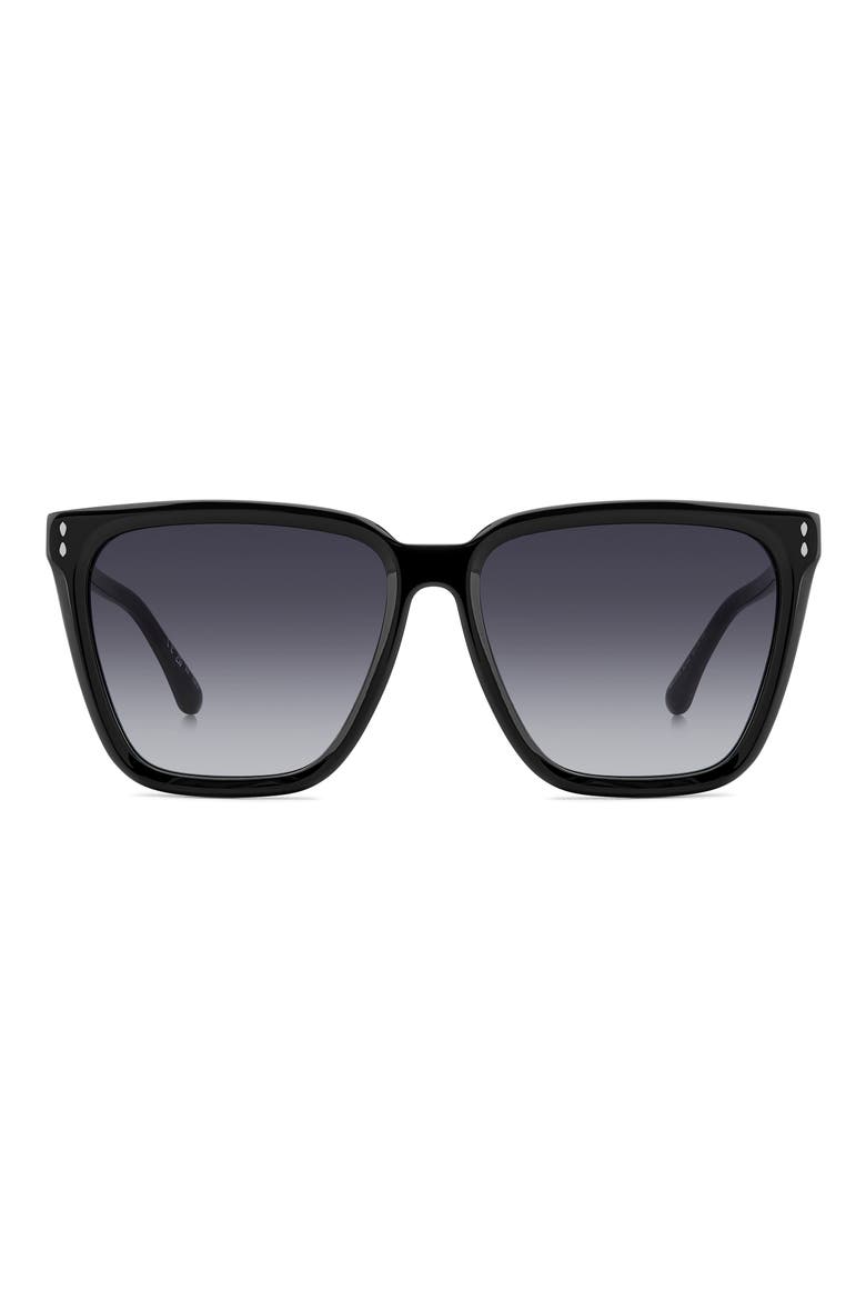 58mm Cat Eye Sunglasses, Main, color, 0807-9O