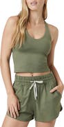 Vuori Halo 2.0 Performance Crop Racerback Tank Top