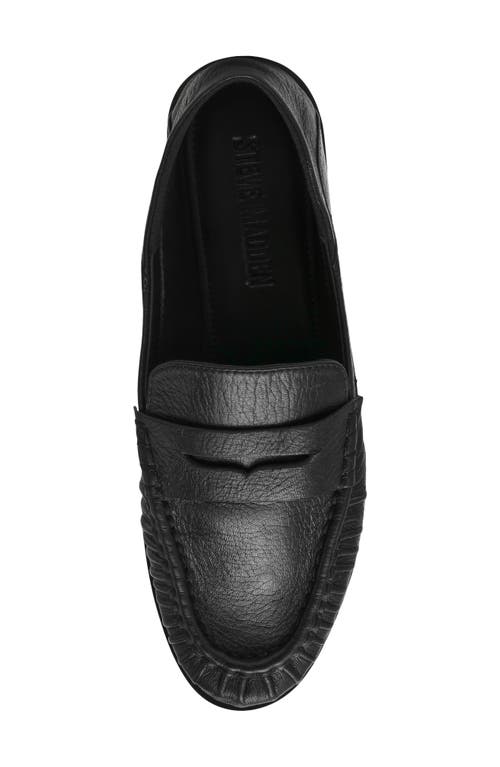 Steve Madden Stewart Convertible Penny Loafer In Black
