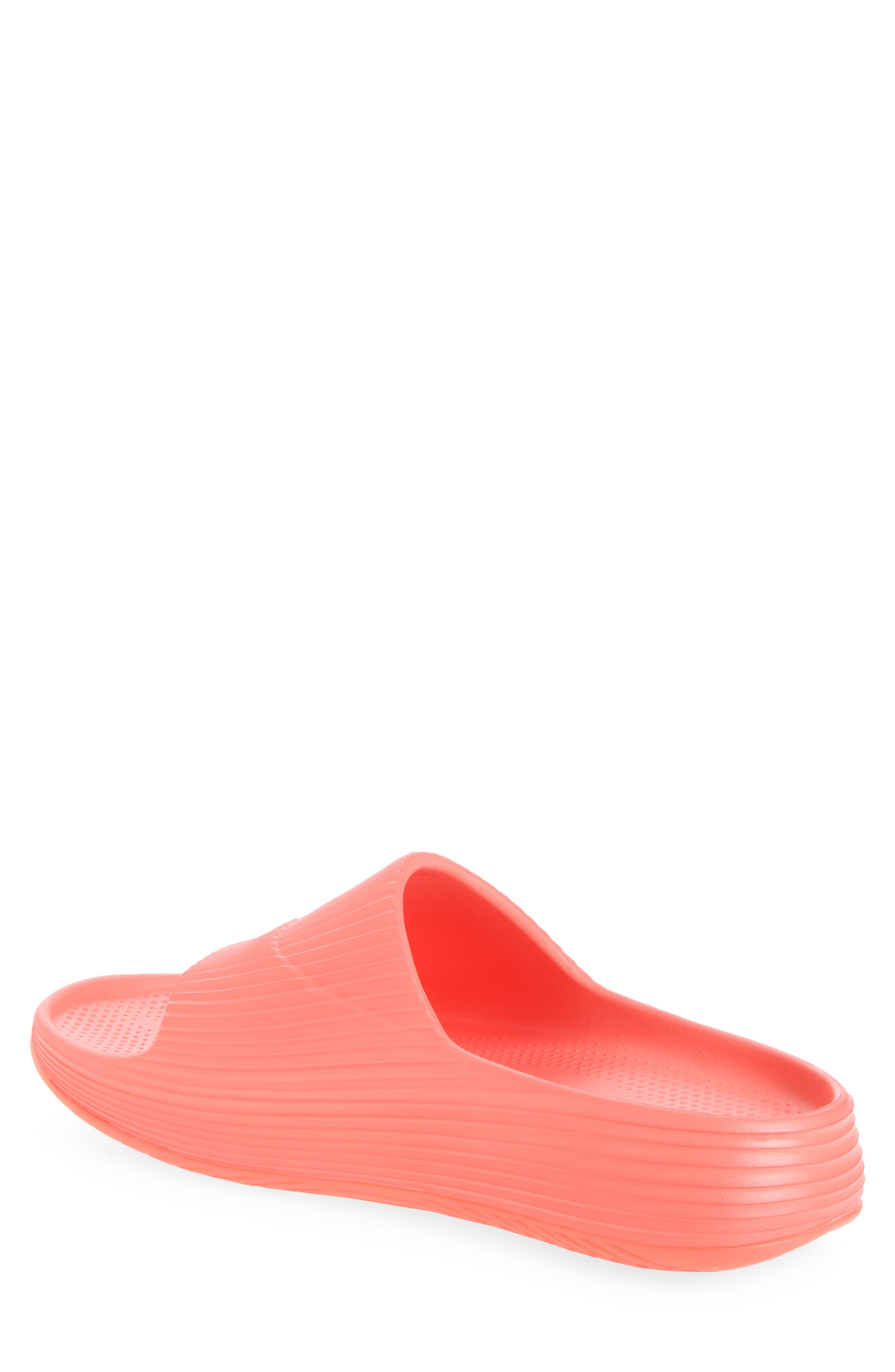 DMX Recovery Slide Sandal, Alternate, color, SUNSET CORAL
