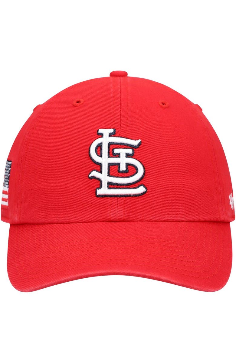 '47 Men's '47 Red St. Louis Cardinals Heritage Clean Up Adjustable Hat, Alternate, color, Red