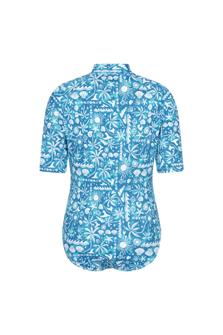 Childrens/Kids Mira Sealife Rash Guard, Alternate, color, Blue