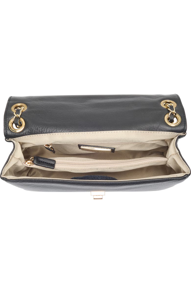 VALENTINO BY MARIO VALENTINO Alice Diamond Leather Tote Bag, Alternate, color, Black