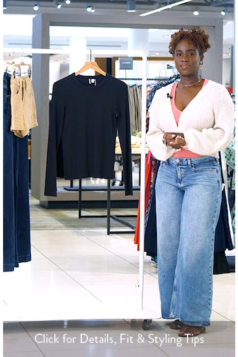 Everyday Stretch Pima Cotton Ribbed T-Shirt video