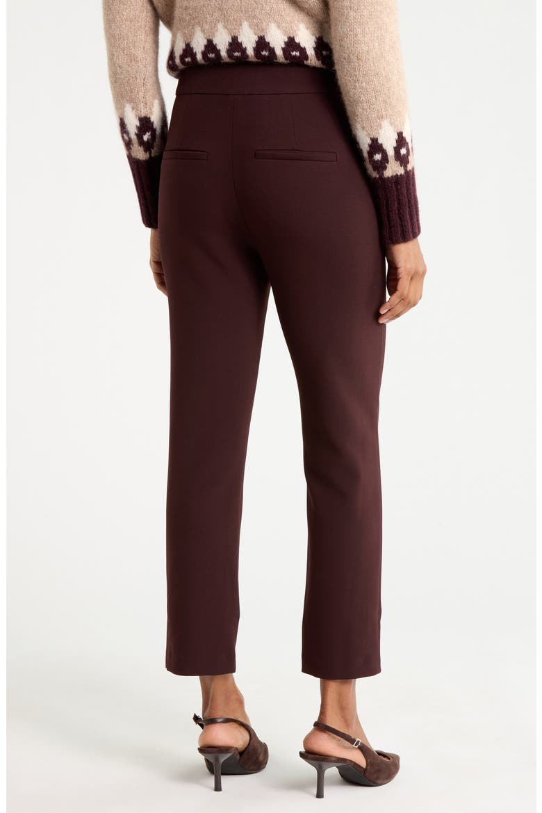 Renzo Crop Pants, Alternate, color, DARK CURRANT