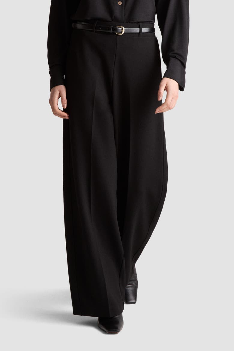 Lester Wide Leg Pants, Main, color, Black