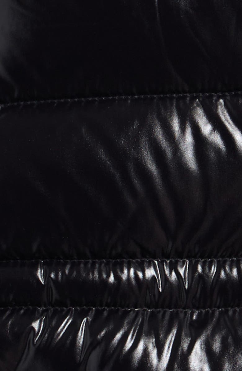 Moncler Kids' Ania Down Hooded Vest, Alternate, color, Black