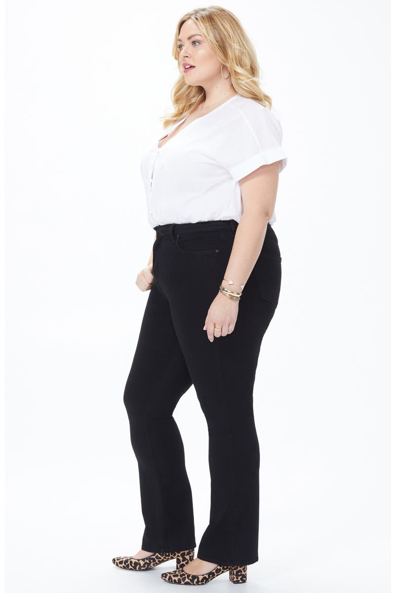 Barbara Bootcut Jeans, Alternate, color, BLACK
