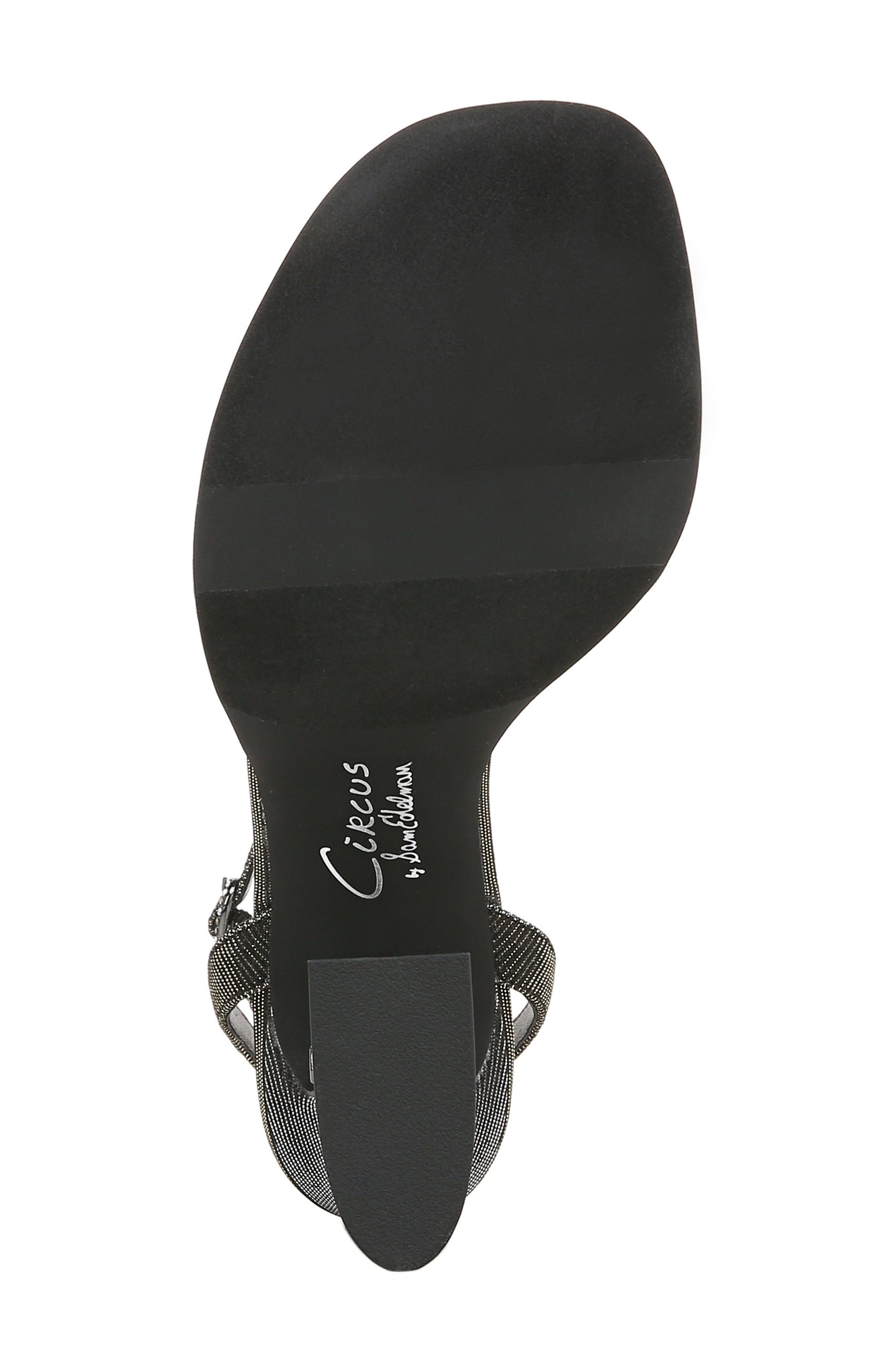 Circus NY by Sam Edelman Holly Glitz Ankle Strap Sandal, Alternate, color, 