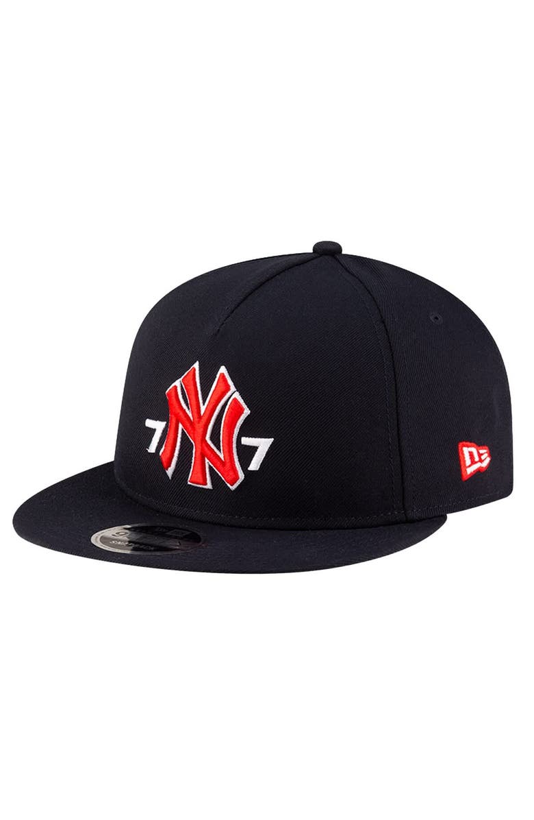 New Era Men's New Era  Navy Spike Lee 98 x New York Yankees 9FIFTY Snapback Hat, Alternate, color, 