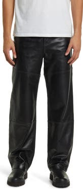 FRAME Lambskin Leather Pants