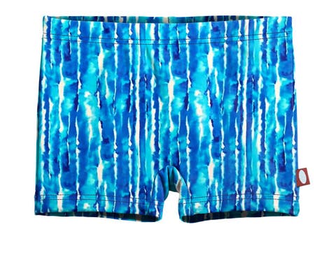 Girls UPF 50+ Printed Swim Boy Shorts (Toddler/Kids)