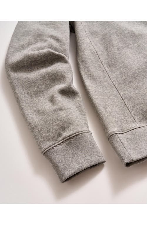 Billy Reid Cotton Blend Hoodie Sweatshirt In Flint Grey