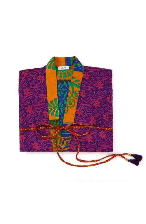 Uncommon Goods Reinvented Kimono In Purple