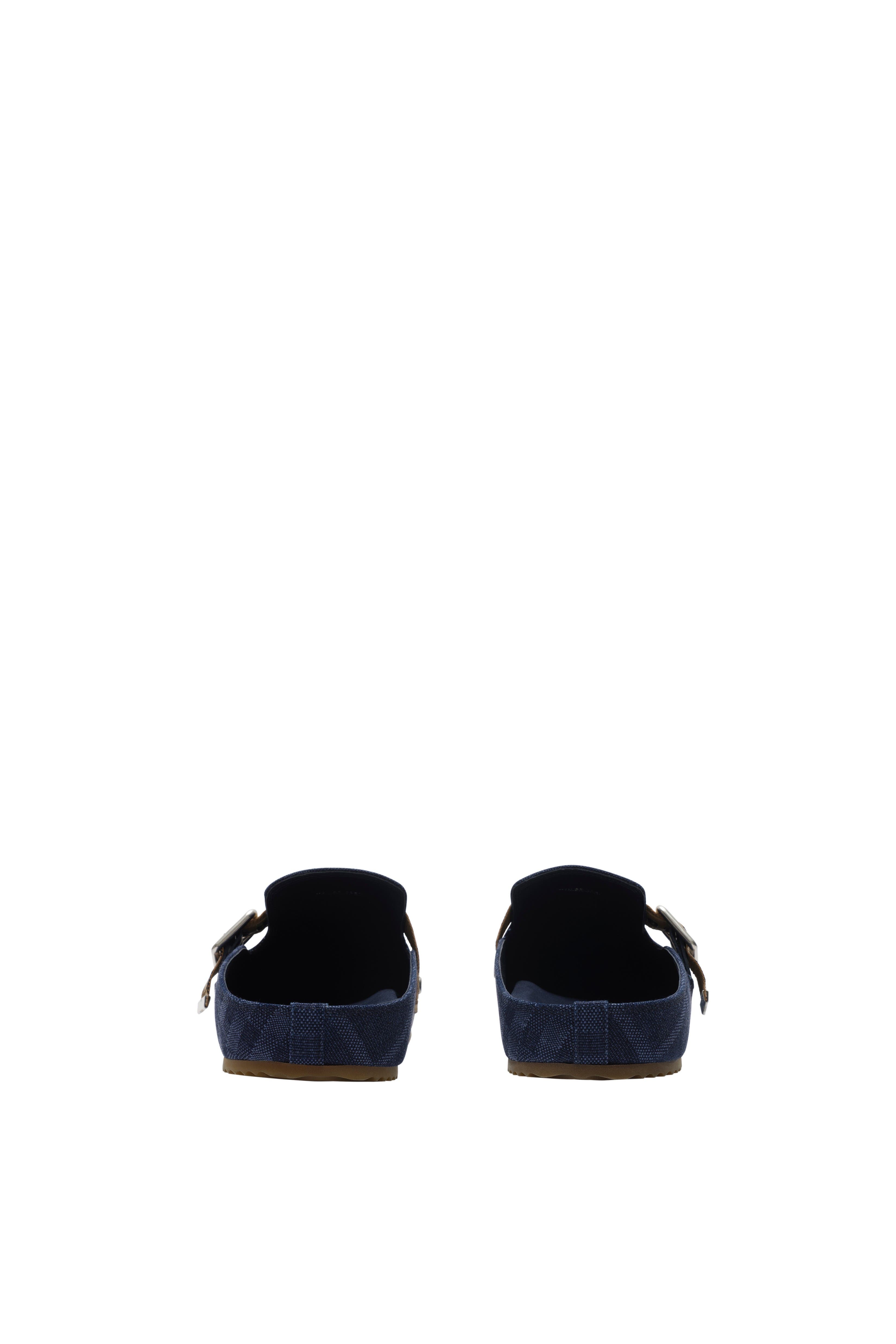 Check Denim Urchin Clogs, Alternate, color, Navy
