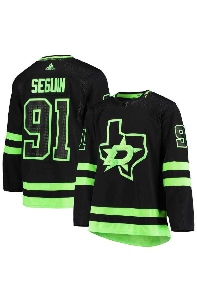 adidas Men's adidas Tyler Seguin Black Dallas Stars Alternate Primegreen Authentic Player Jersey, Alternate, color, 