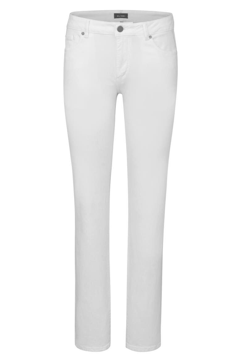 Russell DL Ultimate™ Slim Straight Jeans, Alternate, color, WHITEOUT