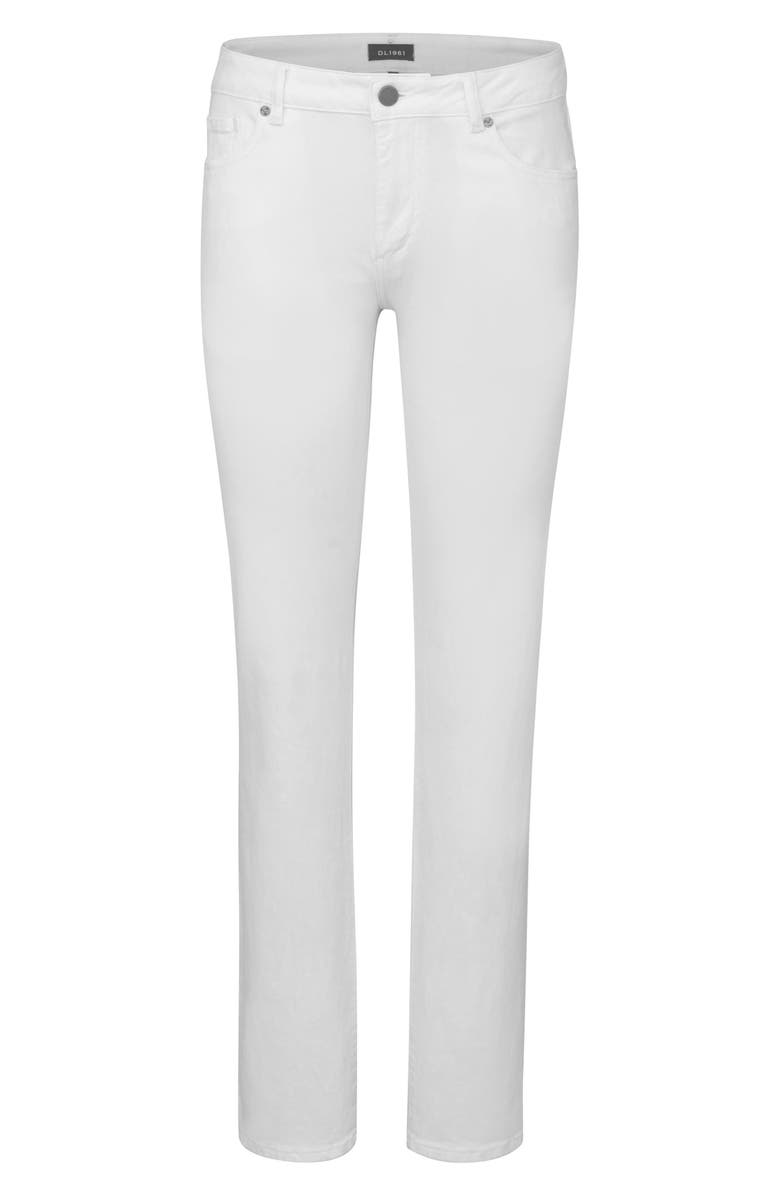 DL1961 Russell Slim Straight Leg Jeans, Alternate, color, Whiteout