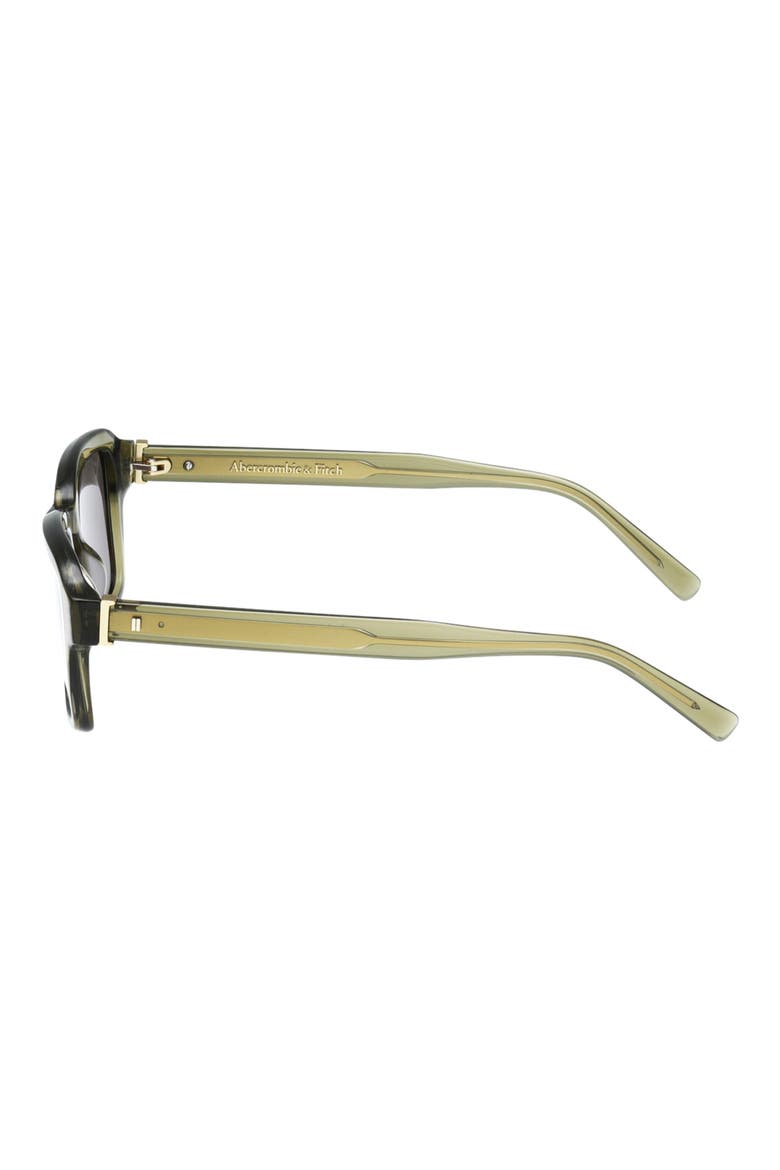 51mm Round Sunglasses, Alternate, color, SHINY LIGHT GREEN / GREEN