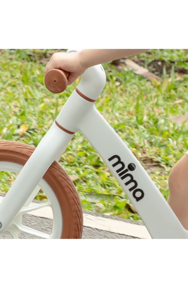 mima Zoom Lite Balance Bike, Alternate, color, White