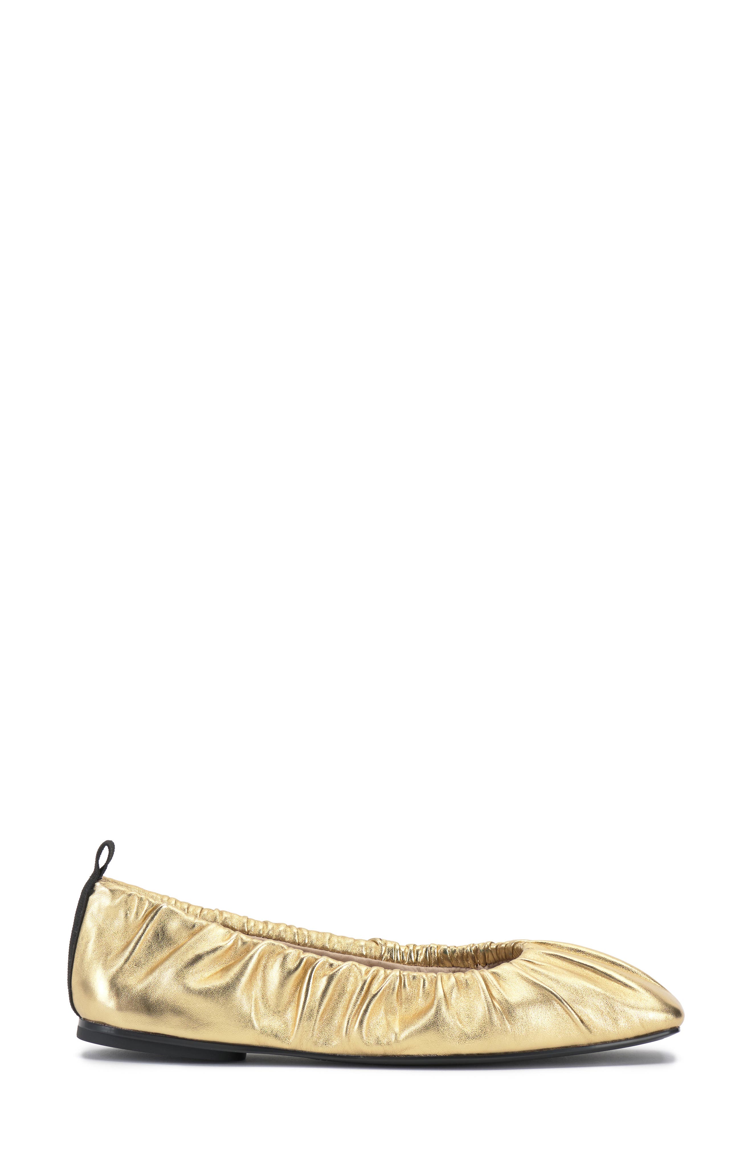 Vince Camuto Verline Ballet Flat, Alternate, color, True Gold