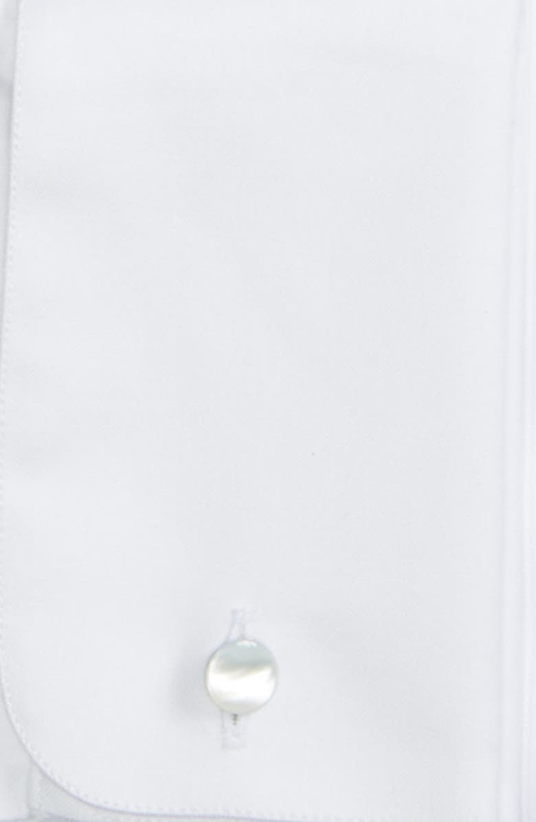 Emporio Armani Slim Fit Stretch Tuxedo Shirt, Alternate, color, 