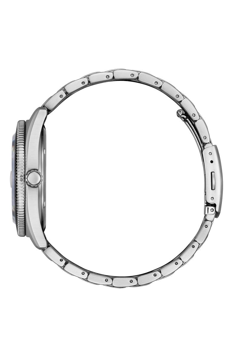 Citizen Eco Drive Classic Sporty Stainless Steel Bracelet Watch, 43mm, Alternate, color, 