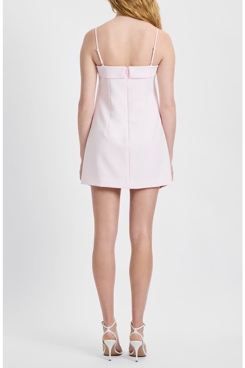 Azra Foldover Detail Minidress, Alternate, color, PINK ICING