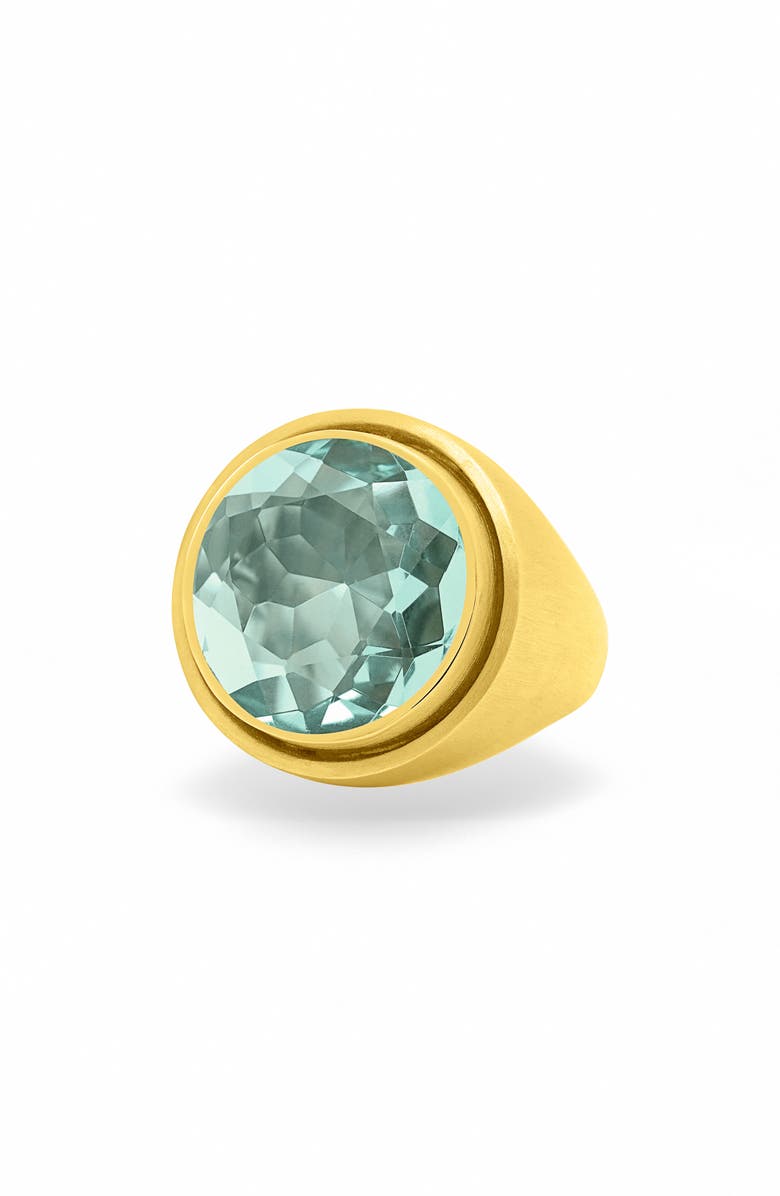 Dean Davidson Aquamarine Signet Ring, Main, color, 