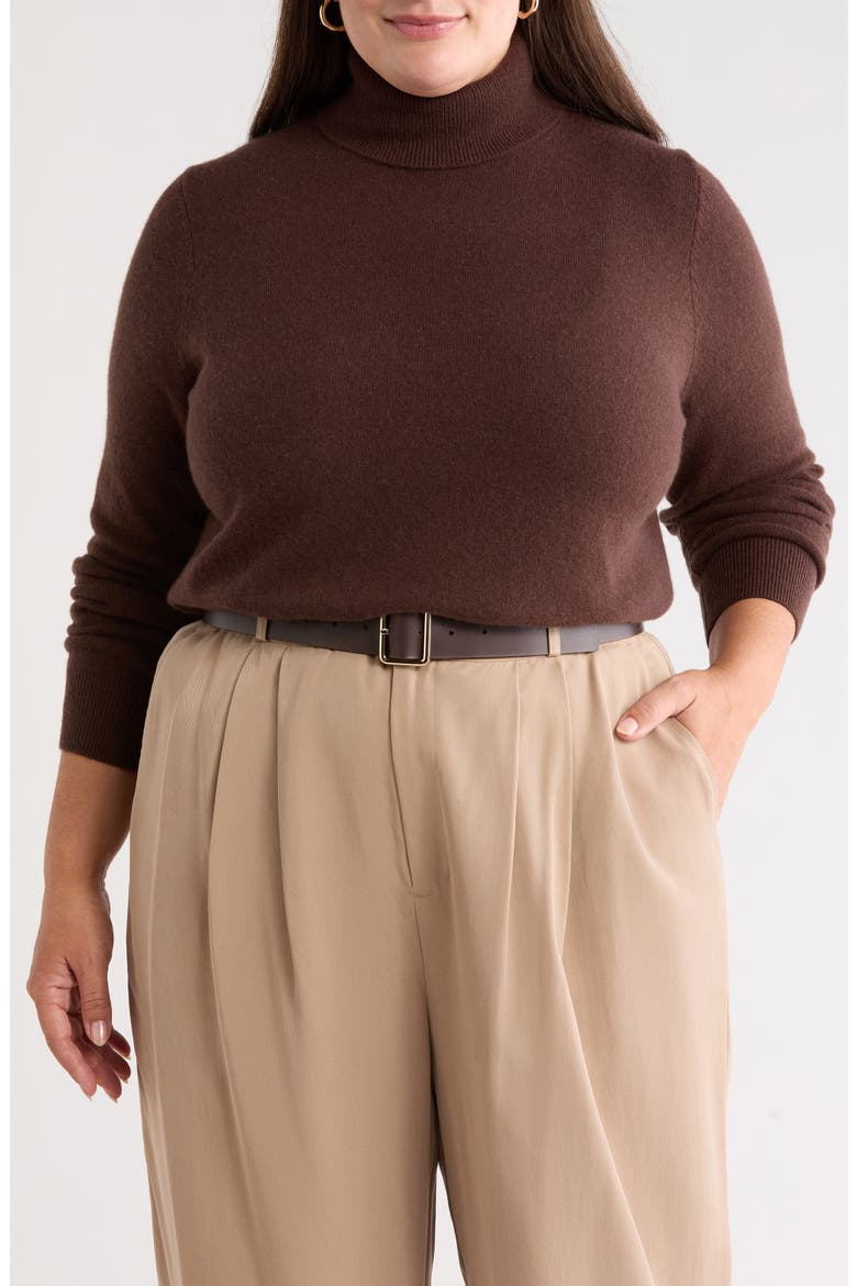Cashmere Sweater, Main, color, BROWN MOLE