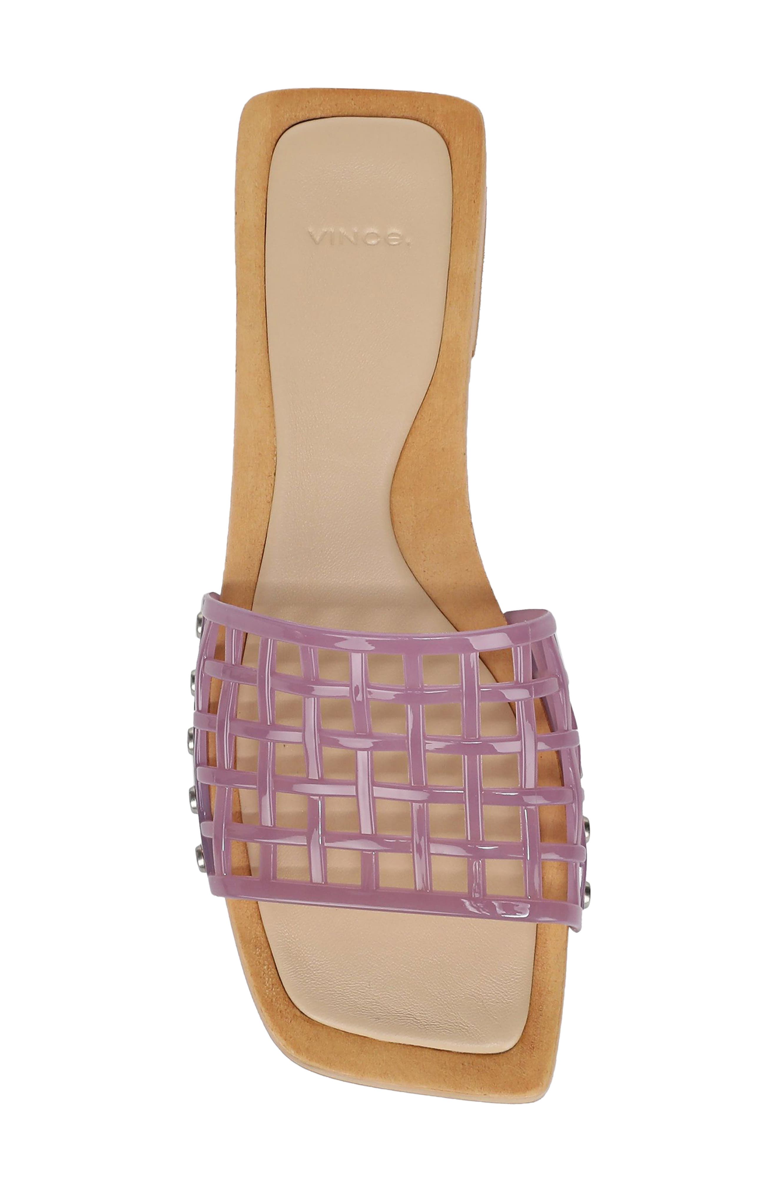 Barbara Jelly Slide Sandal, Alternate, color, AMETHSYST