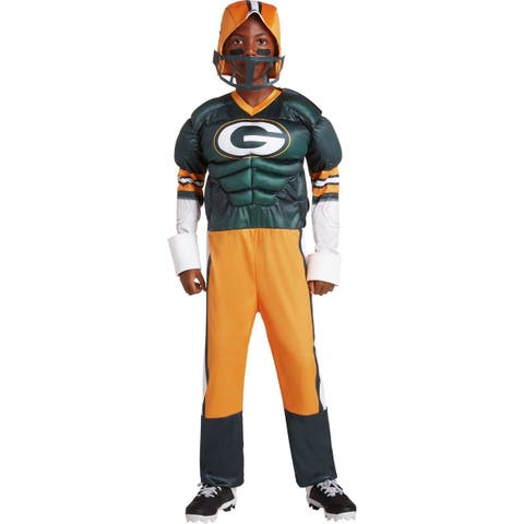Youth Green Green Bay Packers Game Day Costume