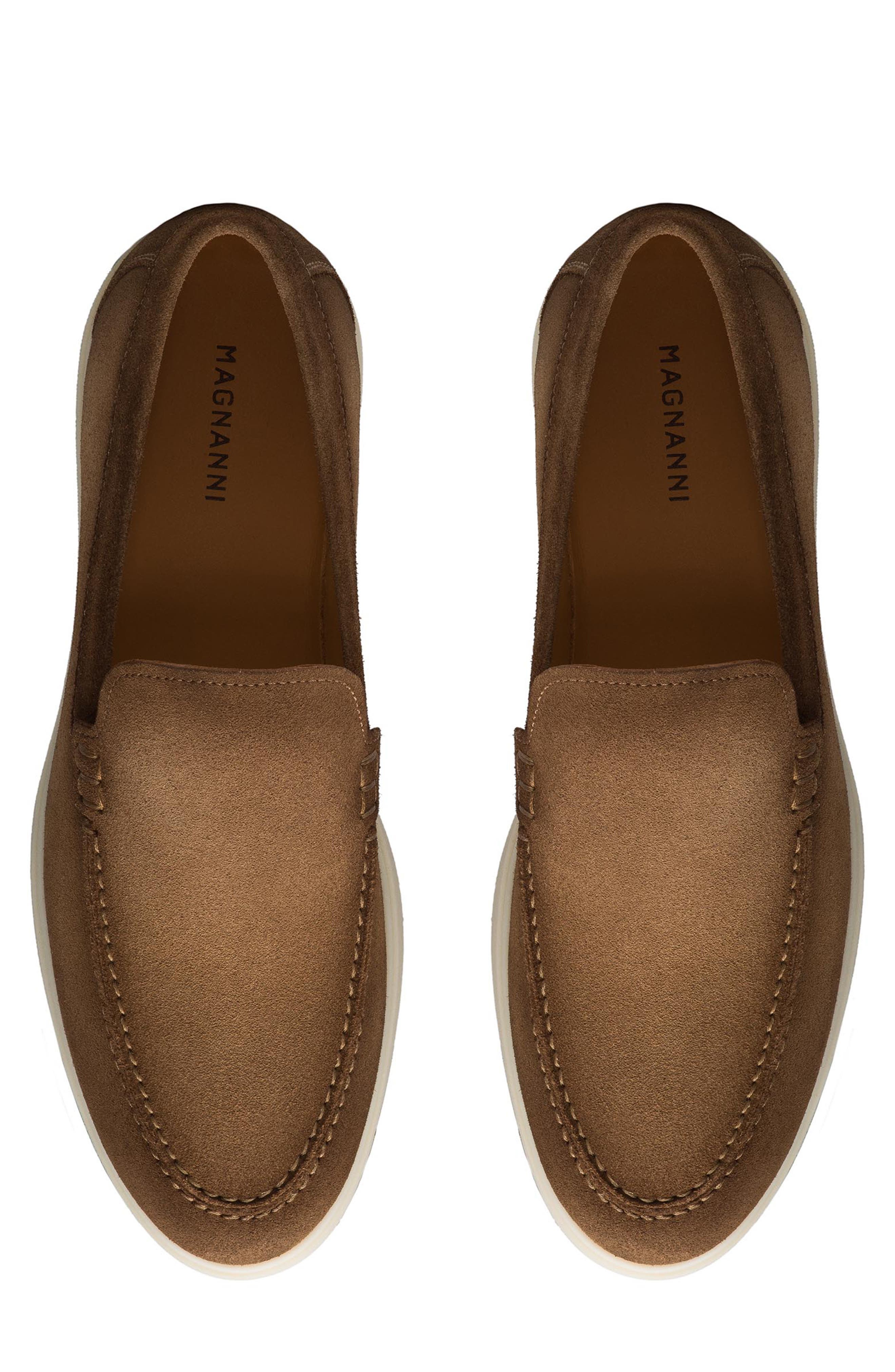 Magnanni Paraiso Slip-On Loafer, Alternate, color, Taupe