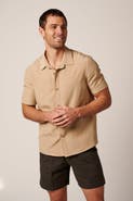 LEISURE LAB Cabana Button Up