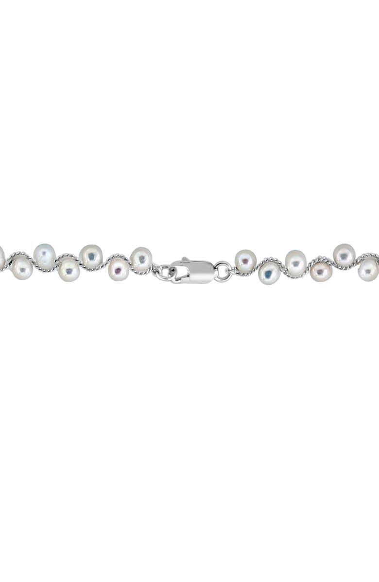 EFFY Sterling Silver Freshwater Pearl Necklace, Alternate, color, Silver