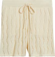 MAVRANS Oceanside Knit Drawstring Shorts