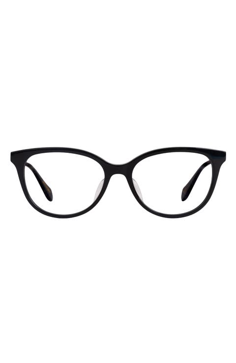 Kahala 53mm Low Bridge Cat Eye Optical Glasses