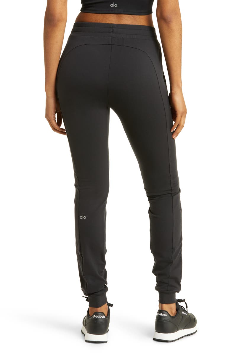 Alo Warming Airbrush High-Waist Puffer Pants, Alternate, color, 