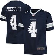 Nike Girls Youth Nike Dak Prescott Navy Dallas Cowboys Team Game Jersey