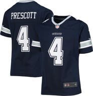 Nike Girls Youth Nike Dak Prescott Navy Dallas Cowboys Team Game Jersey