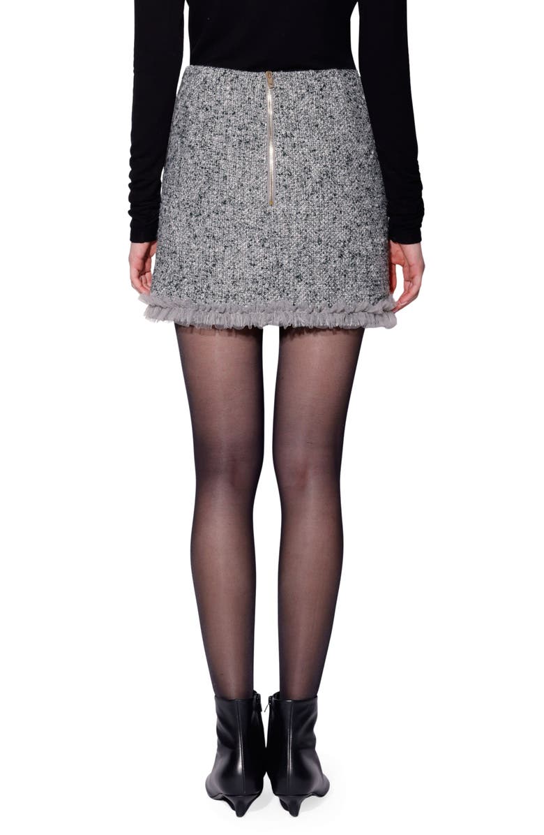 Walter Baker Reba Woven Miniskirt, Alternate, color, Juno Tweed