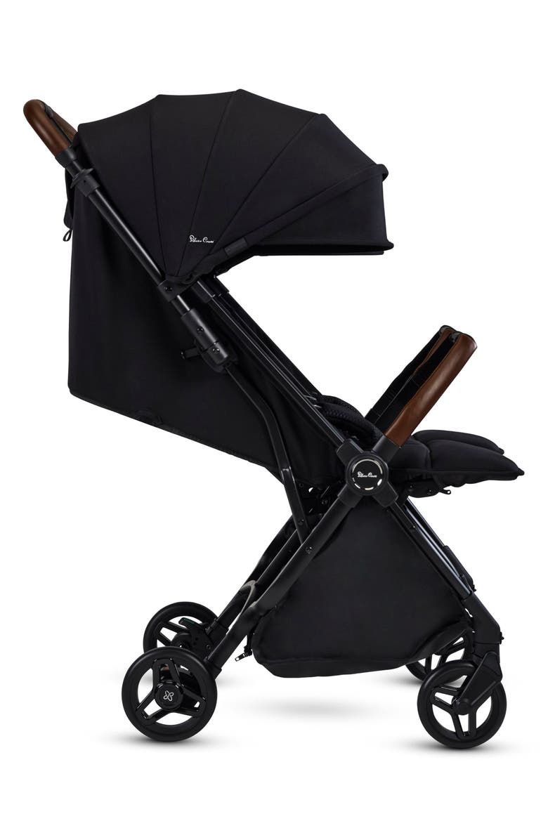 Silver Cross Jet Double Compact Lightweight Travel Stroller Bundle, Alternate, color, Black