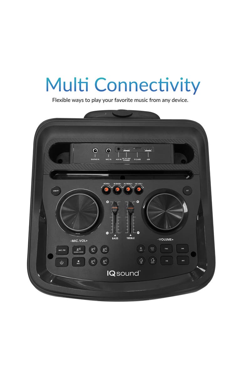 12 Inch Party Speaker True Wireless Stereo, Alternate, color, Black