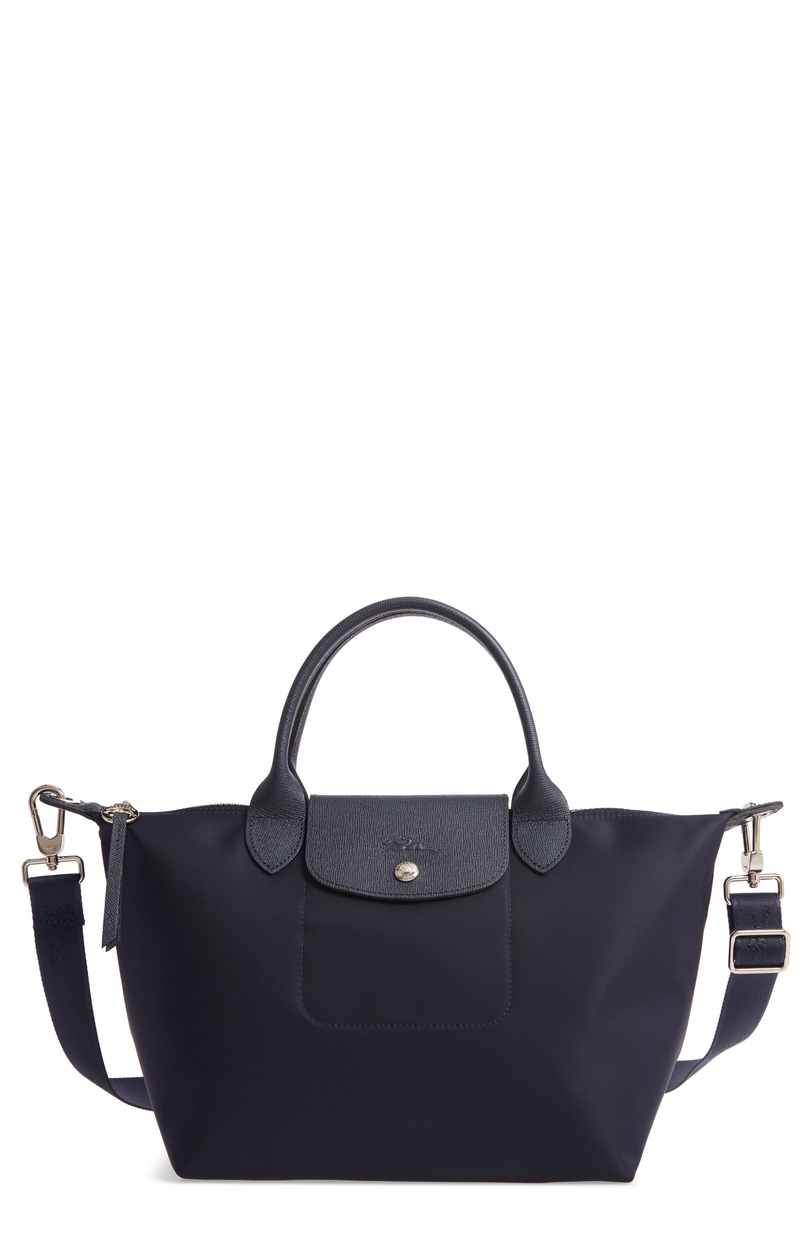 Small Le Pliage Néo Nylon Tote, Main, color, NAVY