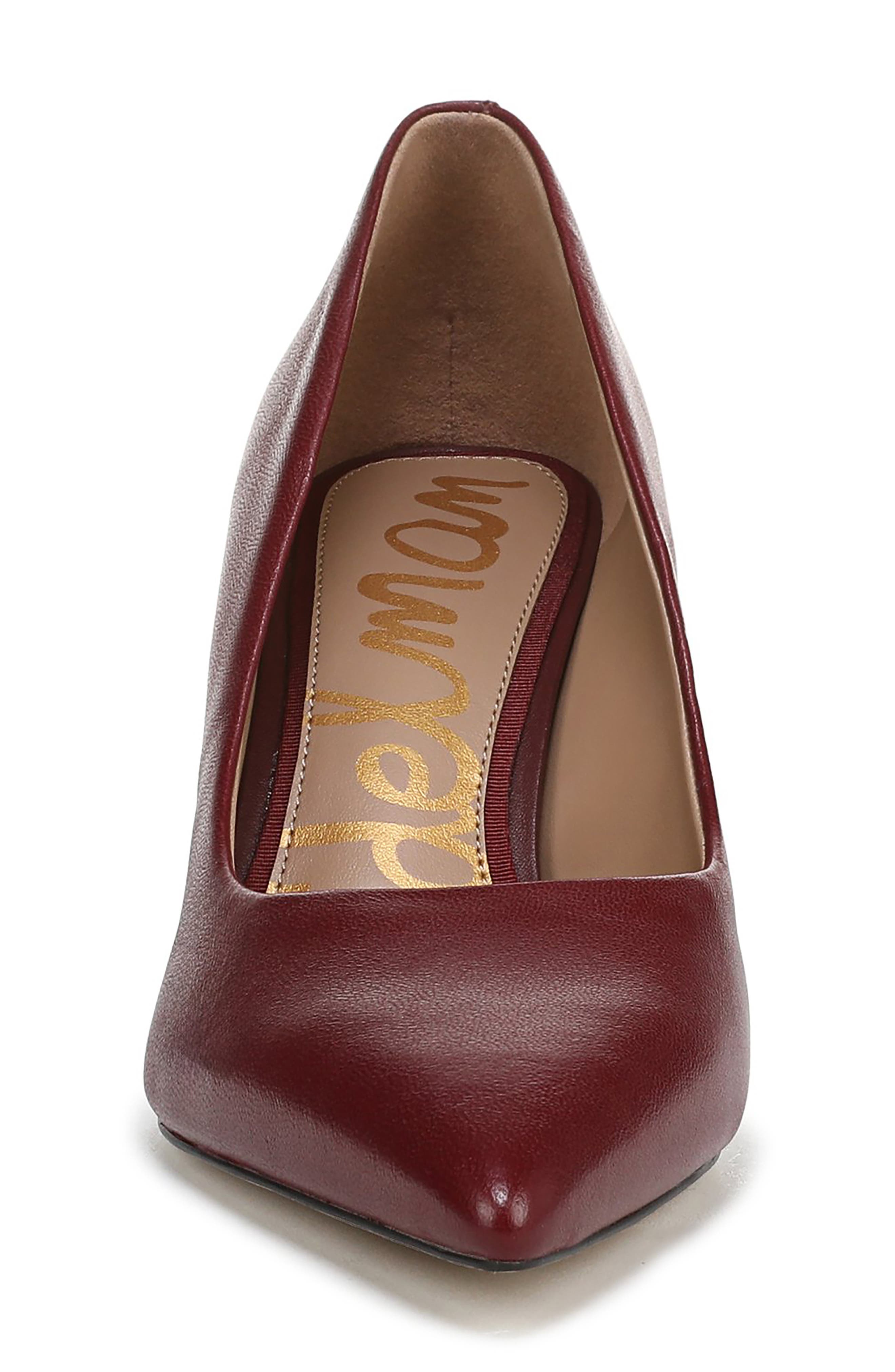 Vienna Pointed Toe Pump, Alternate, color, FRENCH MERLOT