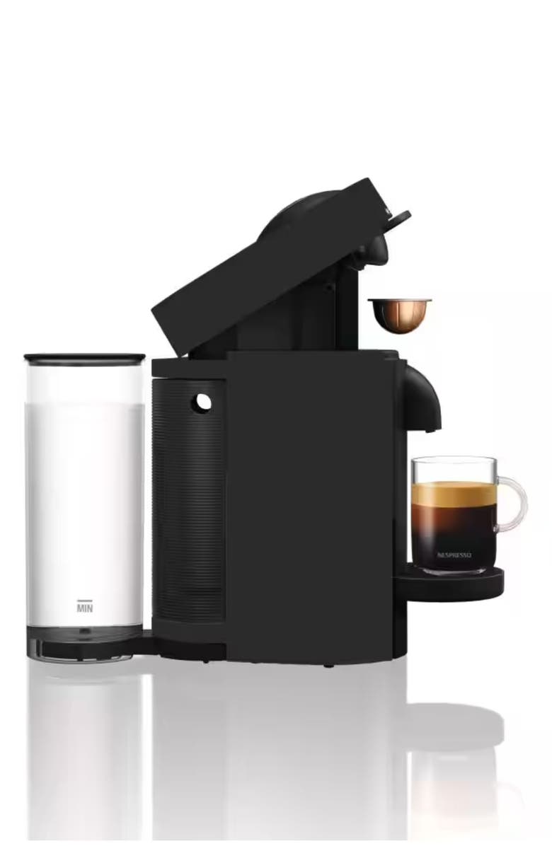 Nespresso VertuoPlus Coffee Machine & Aeroccino Frother Set, Alternate, color, Black