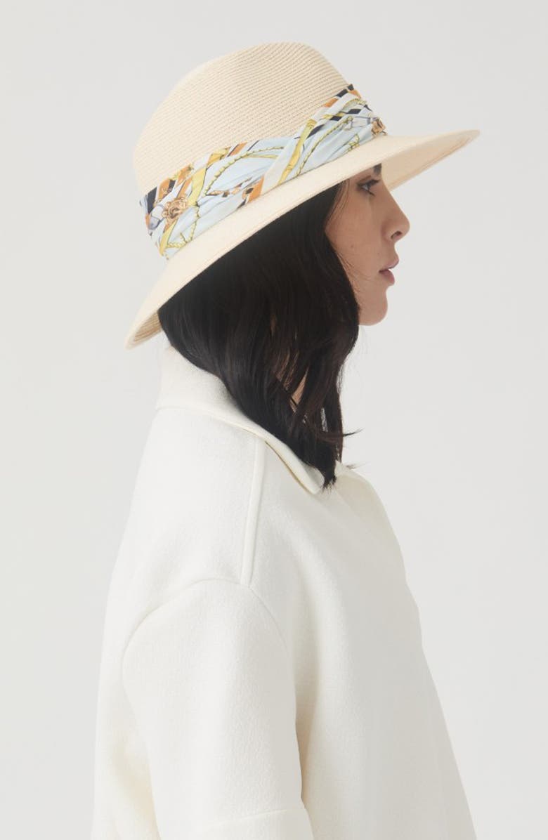 Eugenia Kim Courtney Straw Fedora, Alternate, color, 