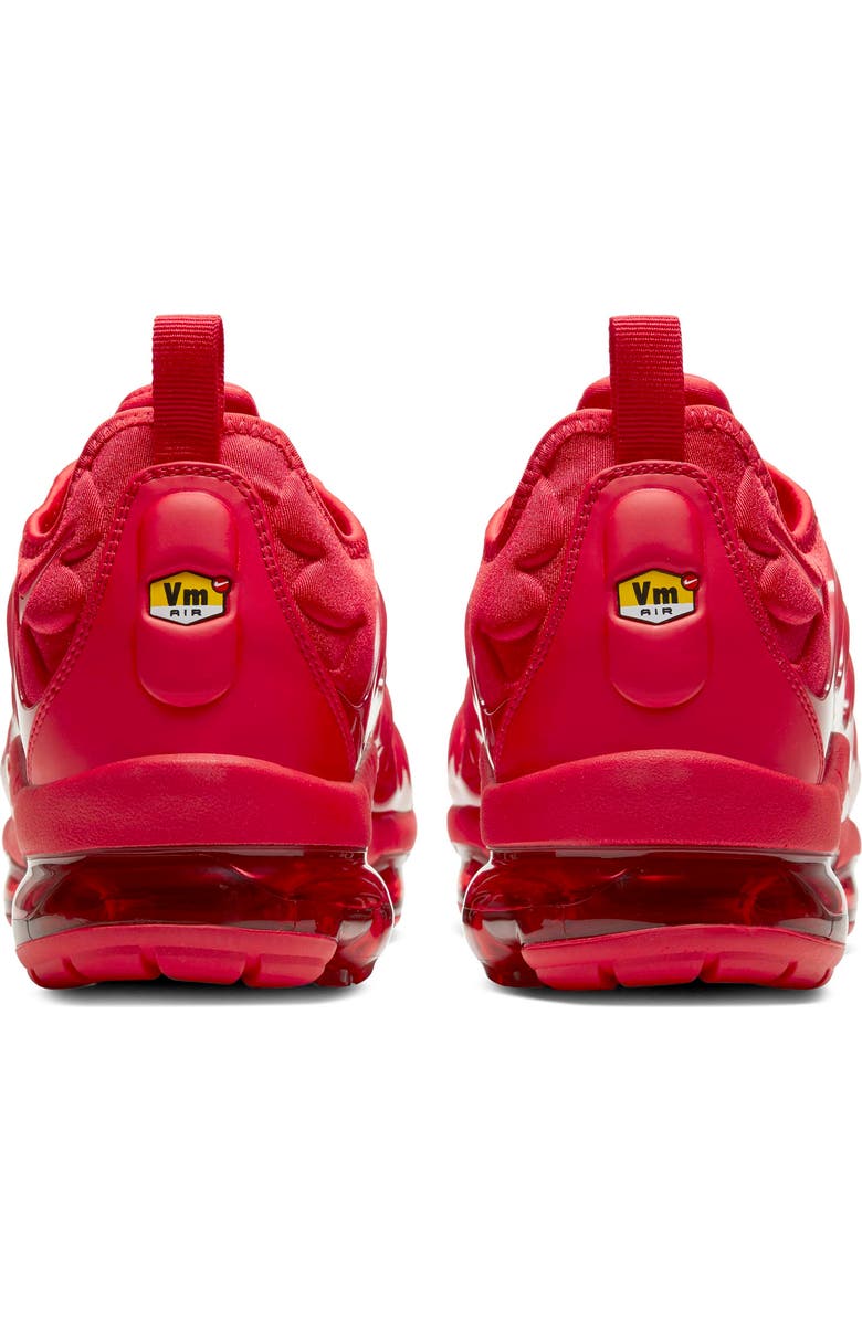Nike Air VaporMax Plus Sneaker, Alternate, color, University Red